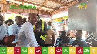 João Bernardo Vieira - Visita a paragem Central de Bissau