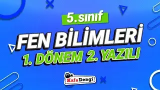 5. Sınıf Fen Bilimleri - 1. Dönem 2. Yazılı Çalışması #2026