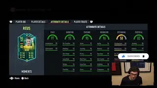 Runthefutmarket Reacts To 96 MOMENTS MARCO REUS SBC - FIFA22 ULTIMATE TEAM!