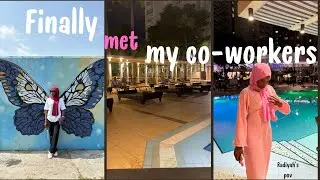 i finally met my remote co-workers&hellip; | end of year work retreat vlog
