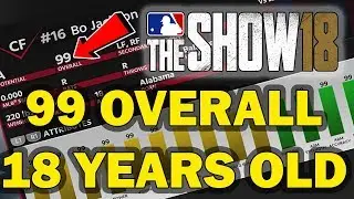 HOW GOOD CAN A 99 OVERALL HITTER'S CAREER BE IN MLB 18 THE SHOW FRANCHISE MODE??