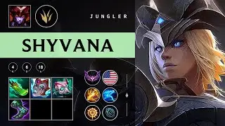 Shyvana Jungle vs Zed - NA Master Patch 25.24