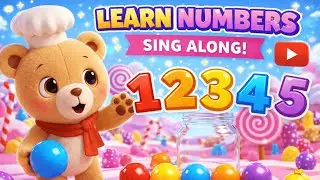 🎵 Learn Numbers 1 to 10 | Sing Along Counting Song for Kids 👶✨
