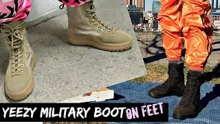 YEEZY Season 3 Rock & Onyx Military Boot | ON FEET
