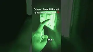 &ldquo;Dont TURN OFF LIGHTS&rdquo; Filter 🚦#viral #filter #shorts