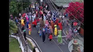 Recorrido mascaradas 1ero Enero 2026 con los Payasos de Escazú (Escazú Centro)