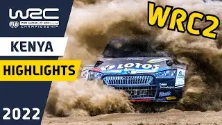 WRC Rally Highlights : WRC Safari Rally Kenya 2022 : WRC2 Friday