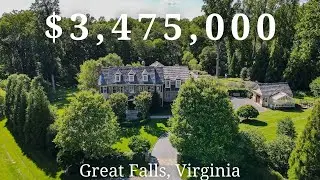$3,475,000 Mansion Near Washington DC | Great Falls Virginia Mansions