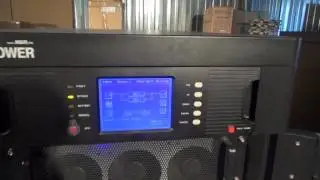 N-Power. Запуск параллельной системы ИБП 2x40 кВА. Power-Vision HF
