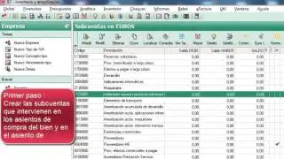 Tutorial de contaplús~ cómo realizar inventario y amortización en contaplús (1/3)