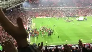 Post-Game Madness: Toronto FC Fans Singing and Chanting
