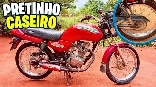 PRETINHO DE PNEU CASEIRO COM ÓLEO DE MOTOR, DETERGENTE E AÇÚCAR!