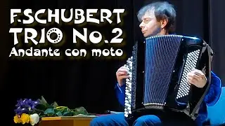 F.Schubert &ndash; Trio N&deg;2 in E-flat, Andante con moto (fragment). Igor Zavadsky, Ukraine, 23.05.2025