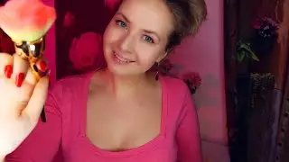 АСМР СПА для моих любимых розочек 🌹 Уход за лицом, массаж, чистка лица 🇷🇺
