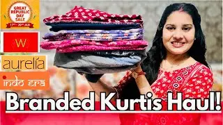 Branded & Affordable Kurtis Haul || Amazon Haul || Giveaway || Nrityapika 