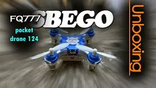 Drone SBEGO Unik FQ777 Pocket Drone 124 - Unboxing