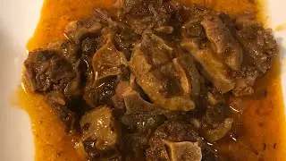 The Best Haitian oxtail stew recipe (viande  boeuf en sauce)