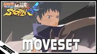 Naruto Ultimate Ninja Storm 4 - Obito COMPLETE Moveset