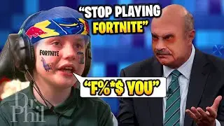 Dr. Phil FREAKS OUT ON Insane Fortnite Addicted Kid