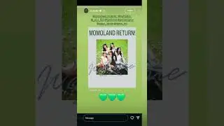 Momoland Group comeback news on korean National channel 🥰 ||#kpopnews #kpop #momoland #shorts #nancy