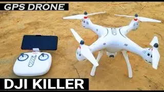 RC Drone WiFi FPV Camera, GPS Positioning & Return to home