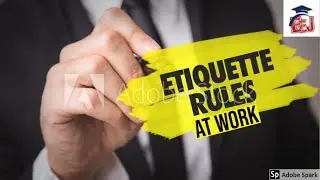 Etiquette at work by Easy English Jabalpur #viral