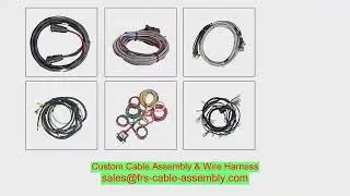 Souriau (Eaton) 8D wire harness manufacturer for MR glasses REACH atoto wiring harness