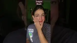 Insight Cosmetics Blush #makeup #blush #insightcosmetics #review #youtubeshorts #makeuptutorial