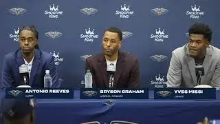 Baylor Basketball (M): Yves Missi Introductory Press Conference with New Orleans Pelicans