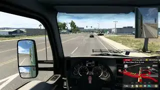 Hauling another frac tank from Redding to Oakland in (American Truck Simulator)
