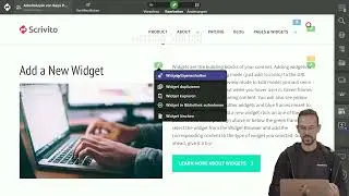 Scrivito - Was sind Widgets und was kann man damit machen?
