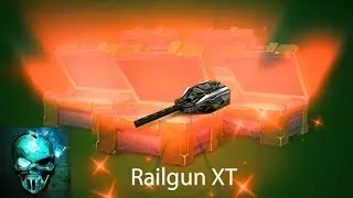 I GOT RAILGUN XT FROM CONTAINERS by Ghost Animator | Tanki Online