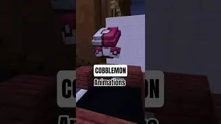 Amoonguss NEW Pokemon Cobblemon 1.7 update#cobblemon #pokemon #minecraft #animation#minecraftshorts