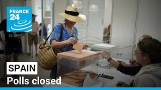 Polls close in Spain snap election that could see return of right wing to power &bull; FRANCE 24
