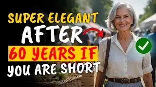The 7 Pieces That Most Flatter Petite Women Over 60