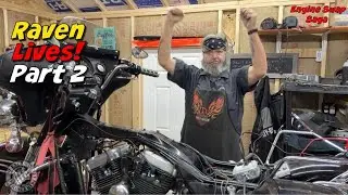 Ворон снова жив | Зажигание, проводка и первый запуск | Замена двигателя Harley FLHT &ndash; Часть 2