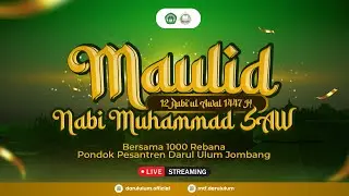 Maulid Nabi Muhammad SAW | Bersama 1000 Rebana Pondok Pesantren Darul Ulum Jombang.