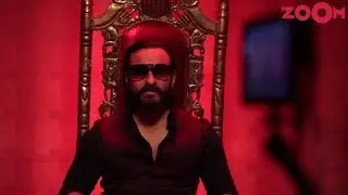 Saif Ali Khan 'Billionaire' song from Baazaar on set location Exclusive Interview
