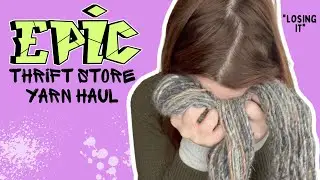 EPIC Thrift Store Haul of Noro Yarn and More | Let's Hang Out