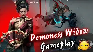 Demoness Widow Gameplay | New Hero Shadow Fight 4 Arena |