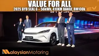 BYD's Seal 6 Sets C-Segment Saloon Rulebook Alight | #FirstLook
