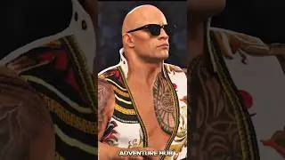 WWE SMACK DOWN 2K25 THE ROCK VS XAVIER WOODS #wwe #wrestling #foryou #trending #viralvideo