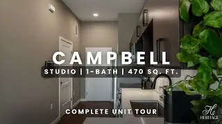 Heritage Apartments: Campbell Furnished Apartment Home Tour