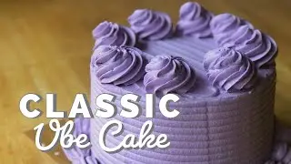BAKING | CLASSIC UBE CAKE
