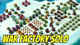 Easy War Factory Solo - Boom Beach
