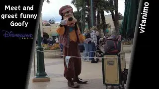 meet and greet funny goofy @Disneyland Paris