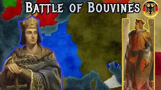 Battle of Bouvines, 1214. A climactic battle of the middle ages.