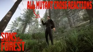 all mutants reactions to the cross - Sons of the Forest