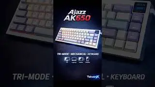 Ajazz AK650 Tri-Mode Mechanical Keyboard