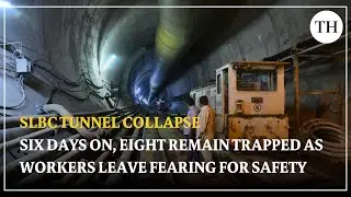 SLBC tunnel collapse: Six days on, eight remain trapped as workers leave fearing for safety